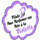 La pilule qui parfume les pets à la violette