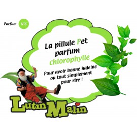 Pilule qui parfume les pets à la chlorophylle et l'haleine