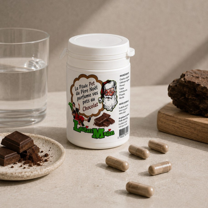 Chocolate fart pill